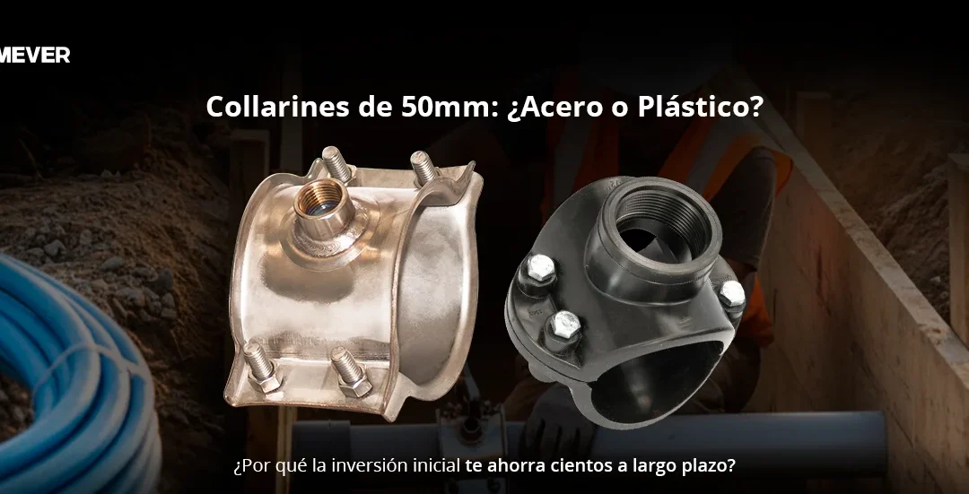 Collarines 50mm acero o plástico